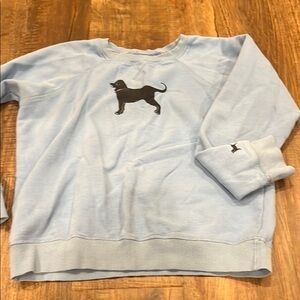 Light blue Black Dog crew neck